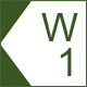 W 1